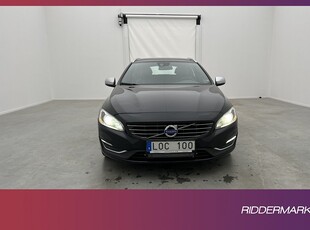 Volvo V60 D3 136hk Summum VOC Värmare Skinn Drag Välservad