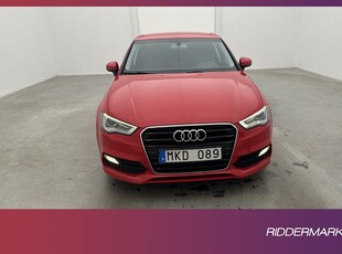 Audi A3 Sedan 1.4 TFSI 140hk S-Line Sensorer BT 0,48l/mil