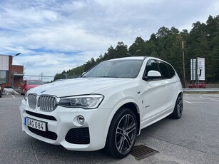 BMW X3 xDrive35d 313hk Automat M-Sport Maxutrustad Toppskick