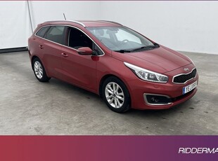 Kia Cee´d1.6 GDI Navi Sensorer Rattvärme Välservad 2016, Halvkombi