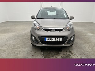 Kia Picanto 1.0 MPI 68hk Komfort Rattvärme Välserv Låg-skatt