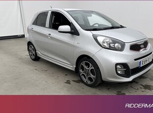 Kia Picanto1.0 Advanced Två-Brukare Rattvärme Välserv 2015, Halvkombi