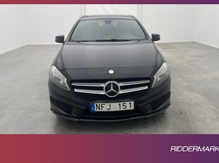 Mercedes-Benz A 180 122hk AMG Sport Halvskinn Välservad