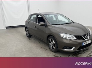 Nissan Pulsar1.2 DIG-T Acenat Kamera Navi En-brukare 2015, Halvkombi