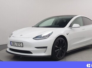 Tesla Model 3Long Range AWD Autopilot Pano V-Hjul 2020, Halvkombi