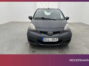 Toyota Aygo 1.0 VVT-i 68hk Välservad 0,45l/mil Låg-Årsskatt