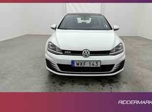 Volkswagen Golf GTD 184hk Taklucka Dynaudio Värm Kamera Drag