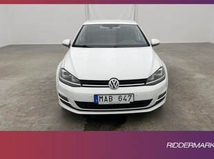 Volkswagen Golf TSI 140hk Pluspaket Värm Sensorer Välservad