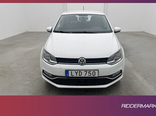 Volkswagen Polo 1.2 TSI 90hk Bluetooth Välservad