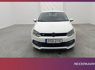 Volkswagen Polo 1.2 TSI 90hk R-Line Sensorer Välservad