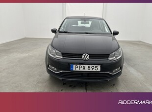 Volkswagen Polo 1.2 TSI 90hk Två-Brukare Bluetooth Välservad