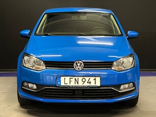 Volkswagen Polo 5-dörrar 1.2 TSI| Backkamera| Dragkrok| Euro 6