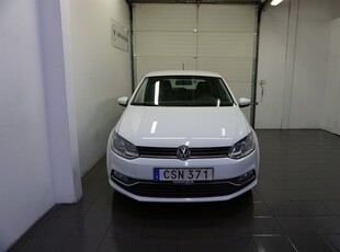 Volkswagen Polo 5-dörrar 1.2 TSI Manuell, Facelift, BT, Adaptiv 90hk