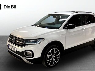 Volkswagen T-Cross1.0 TSI 110 DSG Komfortpkt P-Sensorer Black 2023, Halvkombi