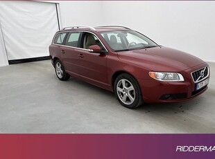 Volvo V70D3 Summum Sensorer Skinn Elstol Dragkrok Välservad 2011, Kombi