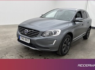 Volvo XC60D4 AWD Summum VOC Värmare En-Bruk Navi Dragkrok 2016, SUV