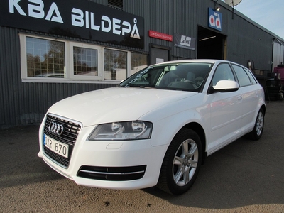 Audi A3 Sportback 1.4 TFSI Manuell, 125hk 1-ägare Ny bes