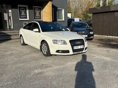 Audi A6 Sedan 2.0 TFSI S-LINE, 170hk, Nybesiktad