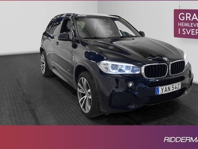 BMW X5xDrive30d M Sport Värmare Pano H K Skinn Navi 2016, SUV