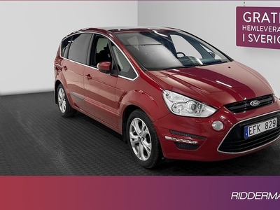 Ford S-Max2.0 TDCi 7-sits Pano Skinn Drag Keyless 2014, Kombi