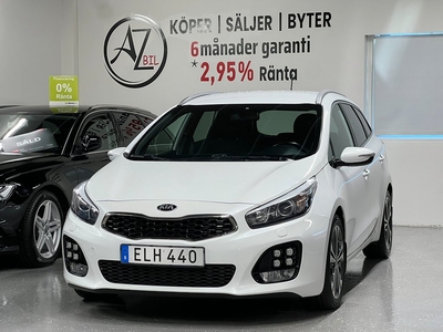 Kia CEED sw1.6 CRDi DCT GT-Line Euro 6 136hk GPS KAM DRAG