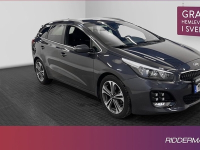 Kia Cee´dsw 1.6 CRDi GT-Line Kamera Välservad M-värmare 2017, Halvkombi