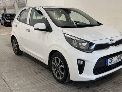 Kia Picanto1.0 MPI Kamera Rattvärme Sensorer Välservad 2021, Halvkombi