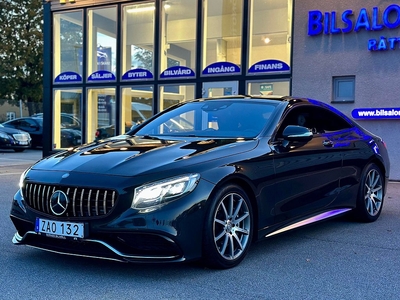 Mercedes-Benz AMG S63 Coupe 4MATIC MCT 585hk FullUtr Sv-Såld