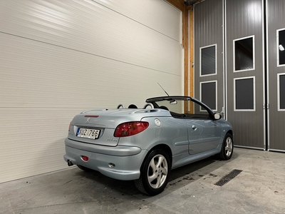 Peugeot 206 CC 1.6 Manuell, 109hk, 2006