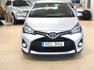 Toyota Yaris 5-dörrar 1.33 Dual VVT-i 99hk V-Hjul Backkamera