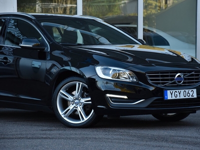 Volvo V60 D4 Geartronic VÄRMARE SKINN VOC NYSERVAD 190HK