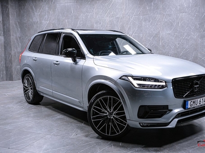 Volvo XC90 D5 AWD R-Design 7-sits Värm Drag Nav Pano 360 VOC