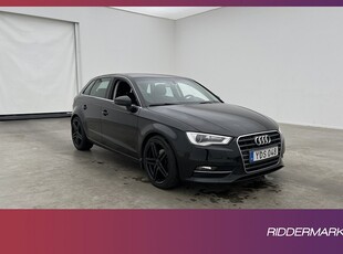 Audi A3 Sportback 2.0 TDI 150hk Sport Sensorer Farth Drag