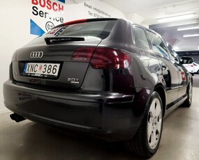 Audi A3 Sportback 2.0 TFSI quattro Comfort Nybesiktigad