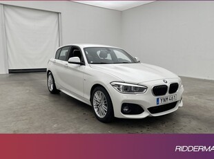 BMW 118d M Sport Navi HiFi Sensorer Rattvärme 2018, Halvkombi