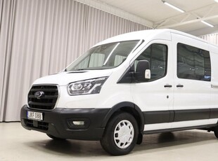 Ford CustomTransit 350 Automat Dubbelhytt EnÄgare Kambytt 2019, Personbil