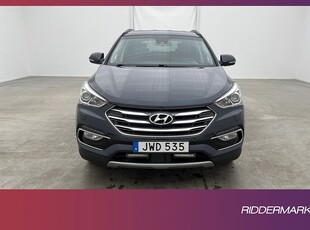 Hyundai Santa Fe CRDi 4WD 200hk 7-sits Infinity Kamera Drag