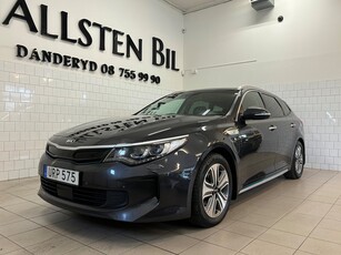 Kia Optima Sport Wagon Plug-in Panorama Skinn Drag Svensksåld