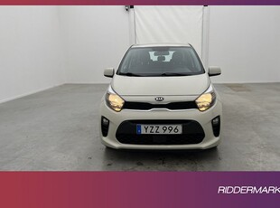 Kia Picanto 1.0 MPI 67hk Advance Kamera Sensorer Rattvärme