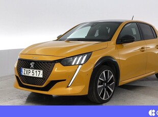 Peugeot e-208GT Pack 2. Adap.Fart Navi Värmepump 2021, Halvkombi