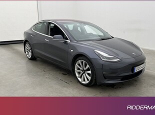 Tesla Model 3Long Range AWD En-Brukare Dragkrok Sv.Såld 2019, Halvkombi