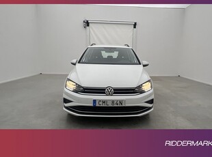 Volkswagen Golf Sportsvan TSI 115hk Kamera CarPlay