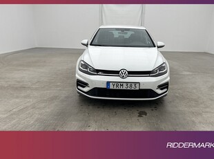 Volkswagen Golf TSI 150hk R-Line Cockpit Sensorer CarPlay