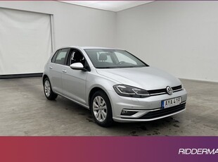 Volkswagen Golf1.0 TSI Pluspaket Sensorer CarPlay 2018, Halvkombi