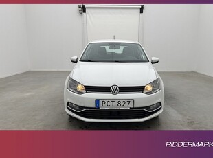 Volkswagen Polo 1.2 TSI 90hk Bluetooth Låg-skatt 0,47l/Mil