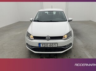 Volkswagen Polo 1.2 TSI 90hk Sensorer Bluetooth Farthållare