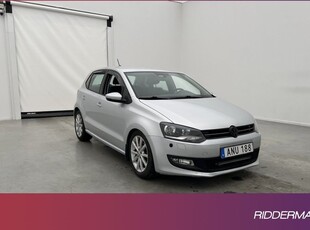 Volkswagen Polo1.2 TSI Comfortline Värmare Sensorer 2014, Halvkombi