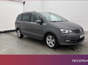 Volkswagen Sharan4M 7-Sits D-värm B-Kamera Skinn Drag 2017, Minibuss