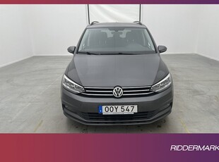 Volkswagen Touran TDI 115hk Plus Pkt 7-Sits Värm Kamera Drag