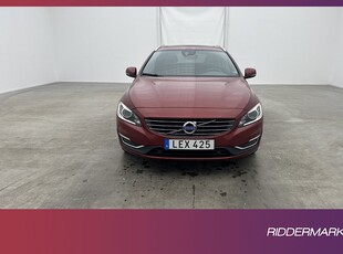 Volvo V60 D4 AWD Summum VOC Värmare Glastak Navi Skinn Drag